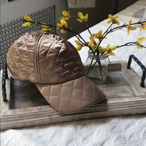 Gold Quilted Hat